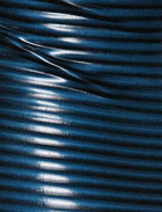 Struktur Latex Spaghetti Blue / 0,6 mm